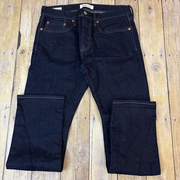 Gap Kaihara Selvedge Jeans Japanese Selvedge Slim Stretch 30X28 - Picture 3 of 13